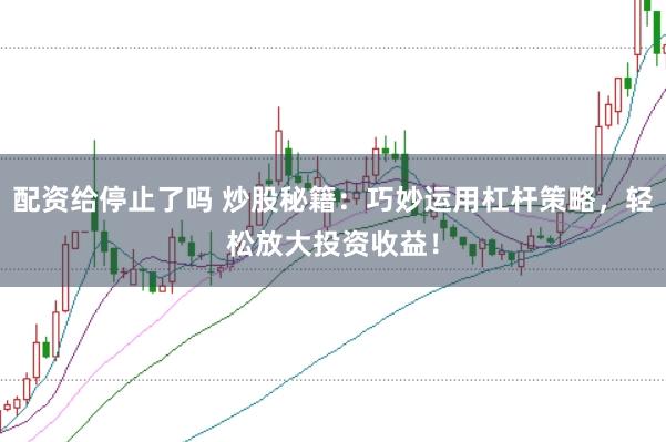 配资给停止了吗 炒股秘籍：巧妙运用杠杆策略，轻松放大投资收益！