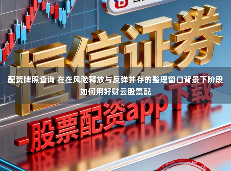 配资牌照查询 在在风险释放与反弹并存的整理窗口背景下阶段如何用好财云股票配