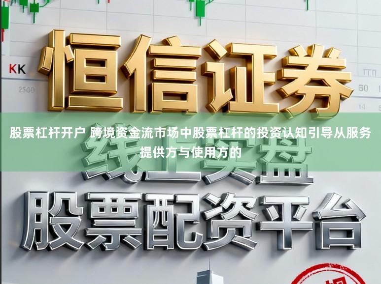 股票杠杆开户 跨境资金流市场中股票杠杆的投资认知引导从服务提供方与使用方的