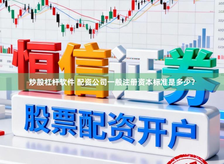 炒股杠杆软件 配资公司一般注册资本标准是多少?